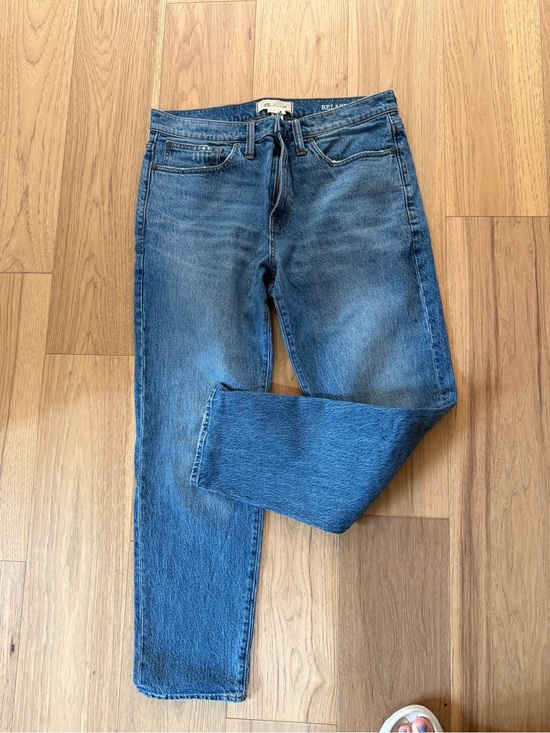 Madewell Denim - Madewell Medium Blue Straight-Leg Women's Jeans